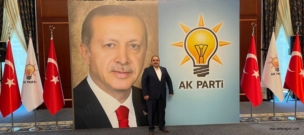 Abdullah Kaplan, AK Parti Adana Milletvekili aday adaylığını açıkladı