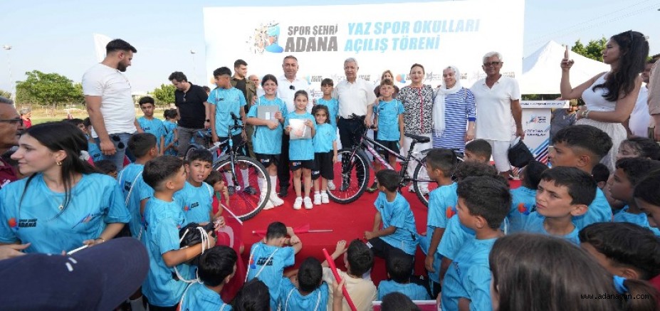 Adana Büyükşehir Belediyesi Yaz Spor Okulları açıldı
