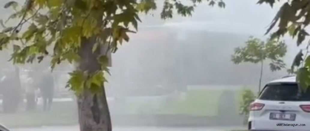 Adana’da belediye otobüsünde korkutan görüntü