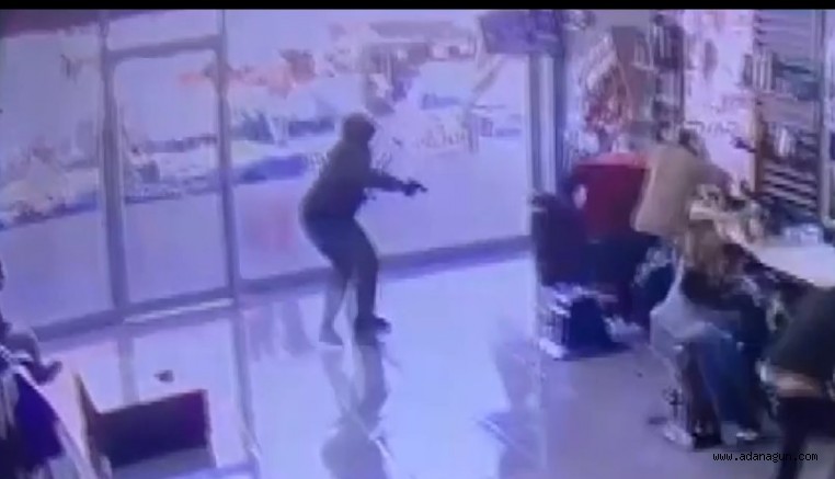 Adana'da berber dükkanına silahlı saldırı