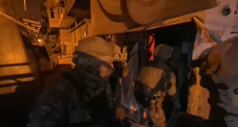 ADANA'DA DEAŞ OPERASYONU: 16 GÖZALTI