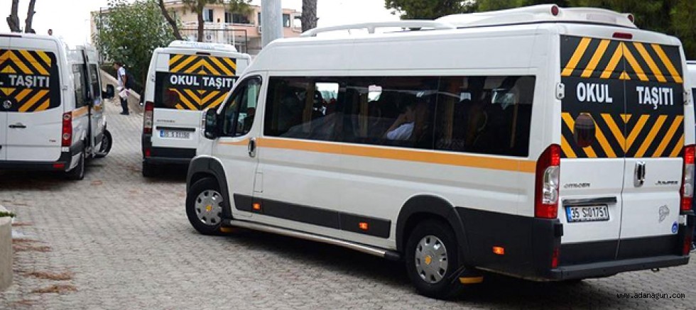 Adana'da öğrenci servis ücretleri belli oldu