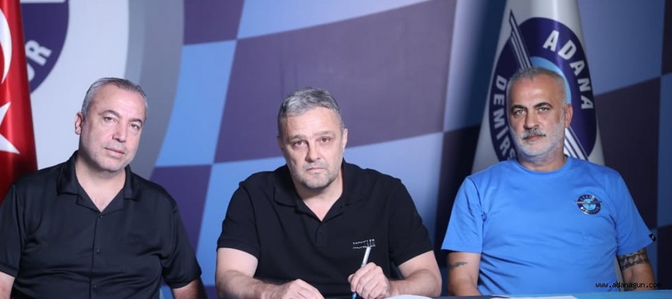 Adana Demirspor’da Volkan Bekiroğlu dönemi