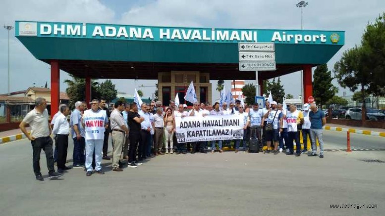 Adana Hava Limanı'nın kapatılmaması için ilk tepki BTS'den geldi