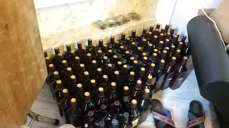 Adana'da sahte içki operasyonu