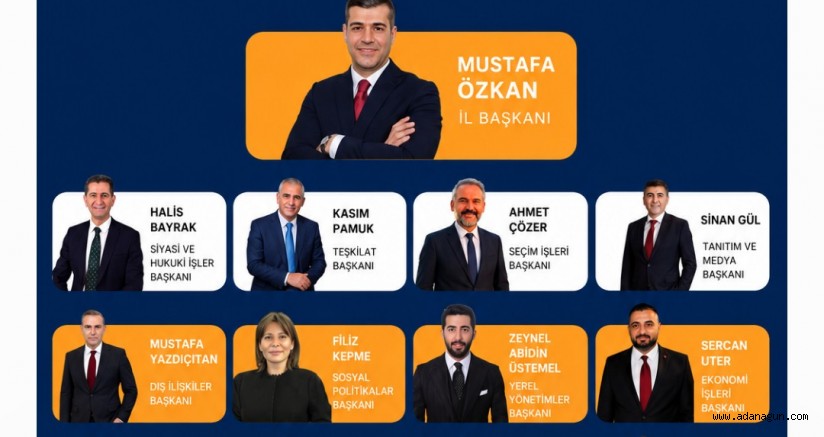 AK Parti Adana’da yeni yürütme kurulu belli oldu