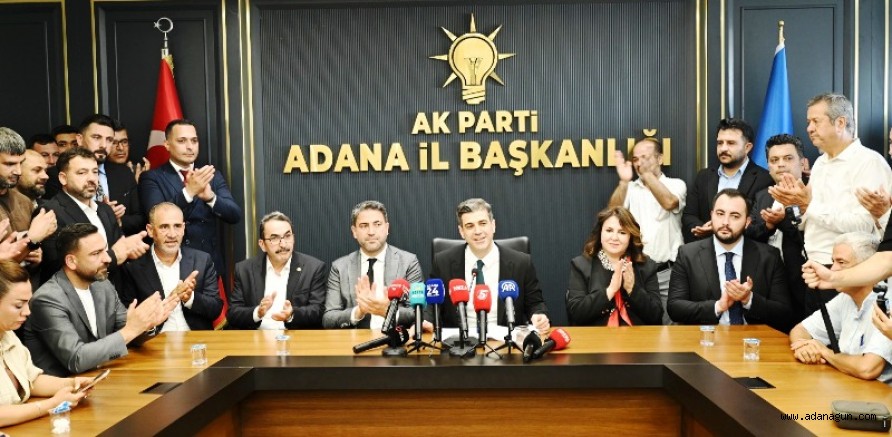 AK Parti Adana İl Başkanı Mustafa Özkan Göreve Başladı