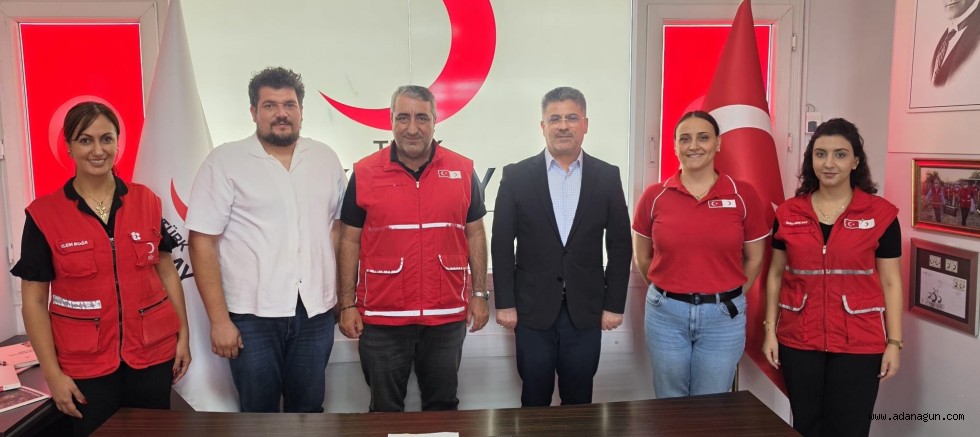 AK Parti Adana Milletvekili Faruk Aytek’ten Kızılay Seyhan Şubesi’ne Ziyaret