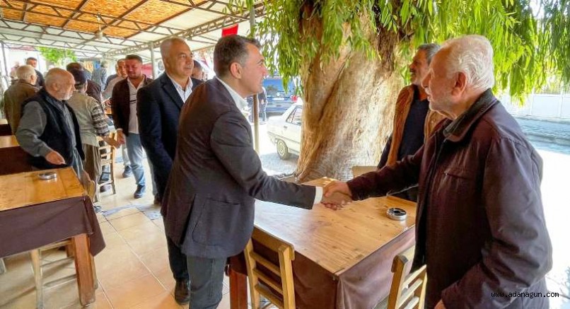 Anıl Tanburoğlu Karaisalı’da Vatandaşlarla Buluştu
