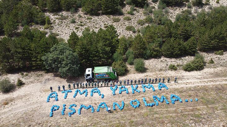 Ankara'da ormanlar için 'cam şişe toplama timi' kuruldu