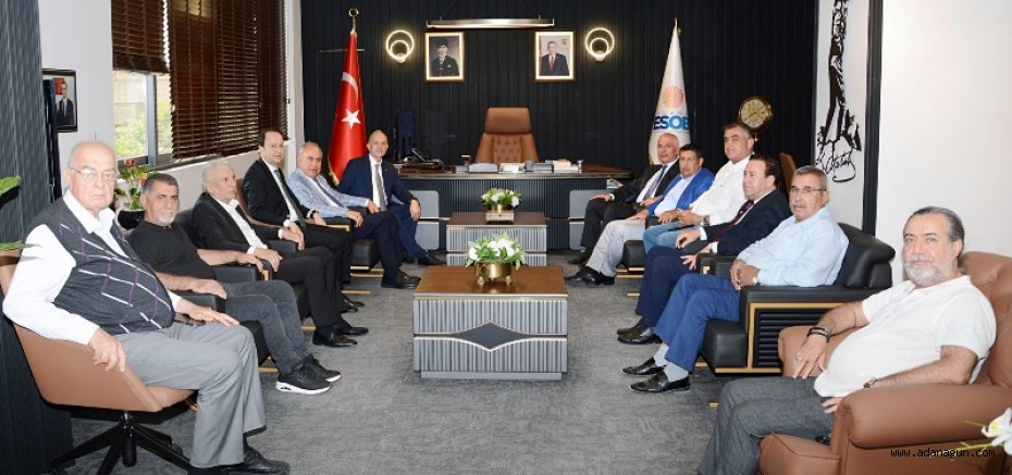 ATB’den Adana ESOB’a Hayırlı Olsun Ziyareti