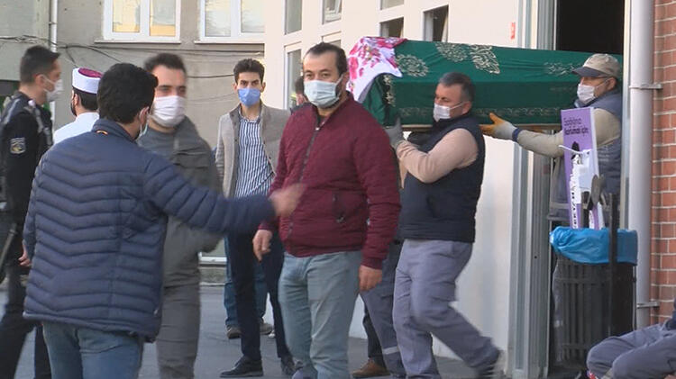 Aylin hocanın cenazesi gasilhaneden alındı