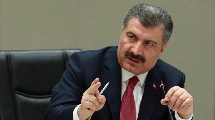 Bakan Koca kritik haritayı 'ilan ettik' deyip paylaştı