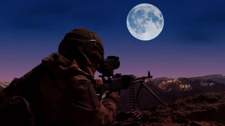 Bakanlık paylaştı! 'Süper Ay' ışığında terörle mücadele