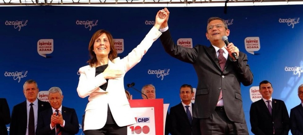 CHP GENEL BAŞKANI ÖZGÜR ÖZEL: “OYA TEKİN’İ GÖREVİNİN BAŞINA, ADANA’YA BEKLİYORUZ”