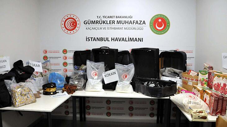 Çikolata ve çay kutusundan uyuşturucu çıktı