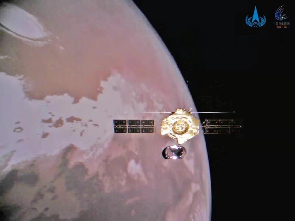 Çin ve Avrupa Mars Keşif Araçları, Gezegen Güneşe Yaklaştığında Atmosferindeki Olayları İnceledi