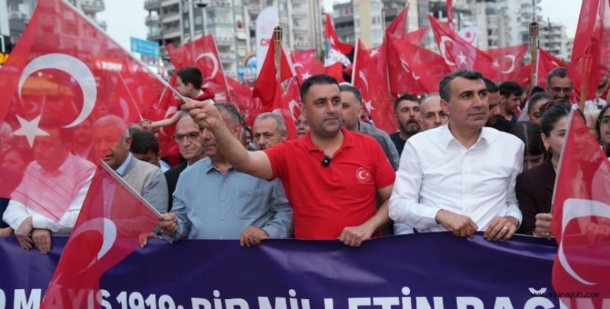 ÇUKUROVA’DA 19 MAYIS COŞKUSU MEYDANLARA SIĞMADI