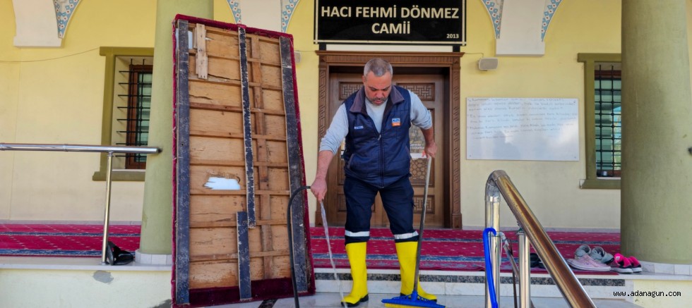 ÇUKUROVA’DA CAMİLER BAYRAMA HAZIRLANIYOR