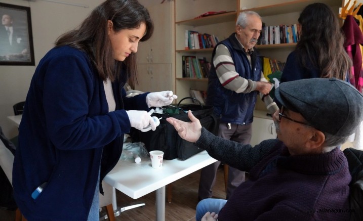 ÇUKUROVA’DA EMEKLİLERE SAĞLIK TARAMASI