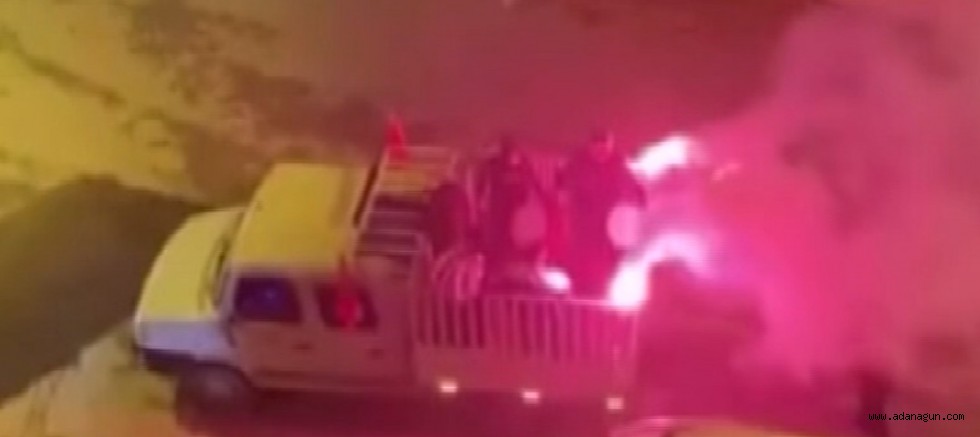 Davulcular sahurda şow yaptı 