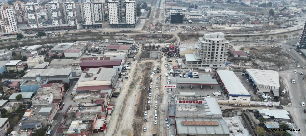 Ege Bağatur Farklı Seviyeli Kavşak Projesi’nin temeli atıldı