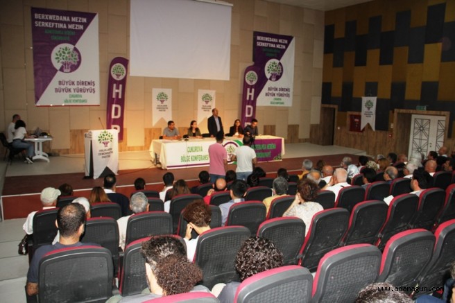 HDP Çukurova Bölgesi Konferansı yapıldı