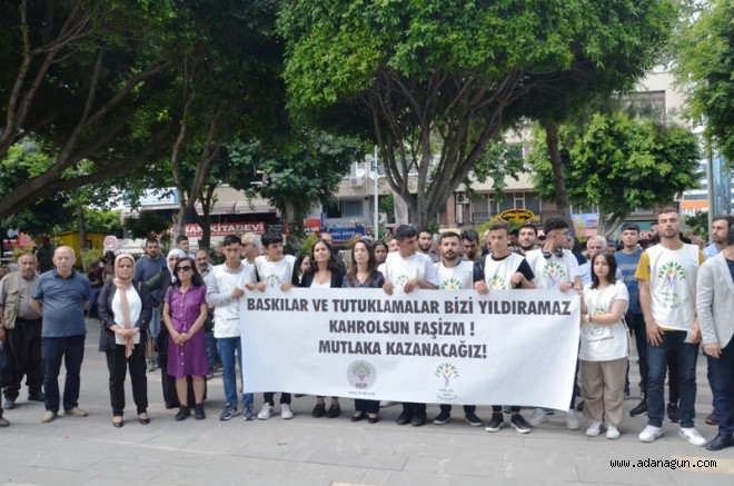 HDP ve Yeşil Sol Parti Adana Gençlik Meclisleri açıklama yaptı