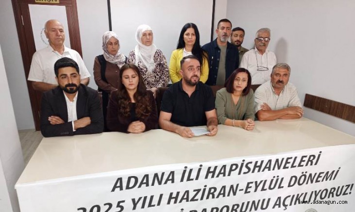 İHD Adana Şubesi tarafından, cezaevlerindeki hak ihlalleri raporu açıklandı
