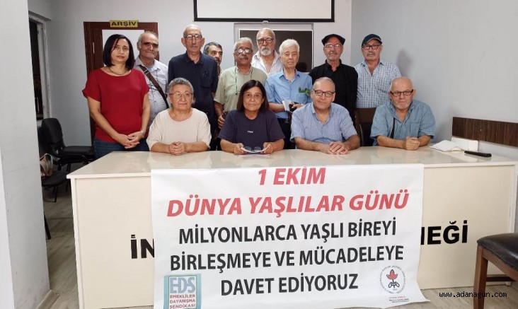 İnsanların yaşlılık döneminde saygın bir şekilde yaşamaya hakkı vardır