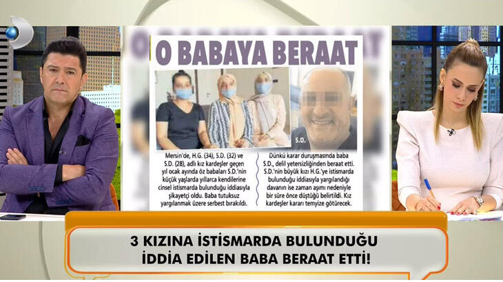 İstismar zanlısı babanın beraatine isyan ettiler