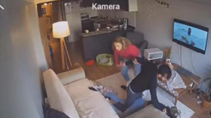 Kameraya yansıyan kadına dayağa 3 ay 22 gün hapis