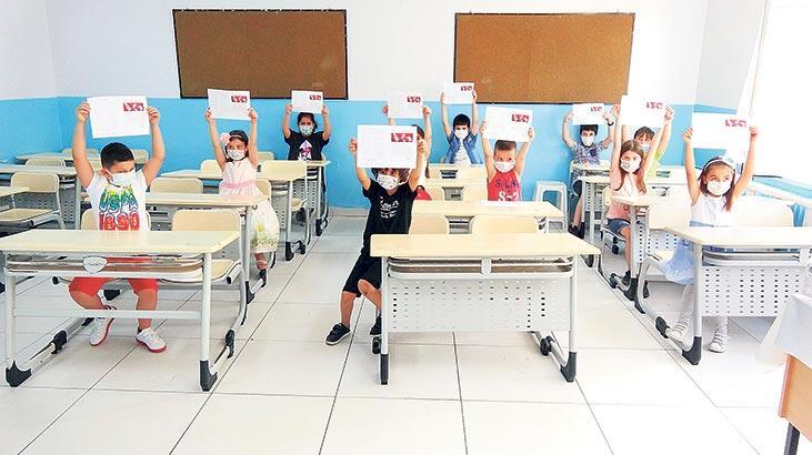 Karne için okula koştular