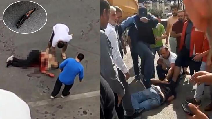 Kayınbiraderini bıçakladı, linçten polis kurtardı