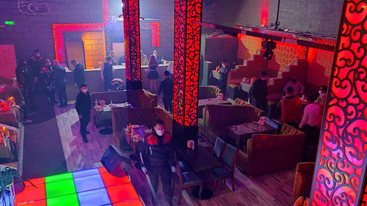 Konya'da şok baskın! 1 gecenin bedeli toplam 611 bin lira