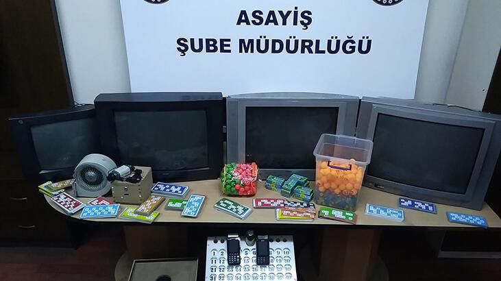 Kumar oynarken yakalanan 46 kişiye para cezası!