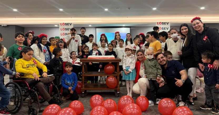 LÖSEMİLİ ÇOCUKLARIN LÖSEV İLE 23 NİSAN COŞKUSU