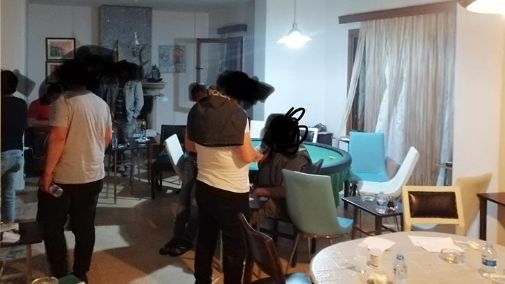 Lüks villada şok baskın! 23 kişi yakalandı