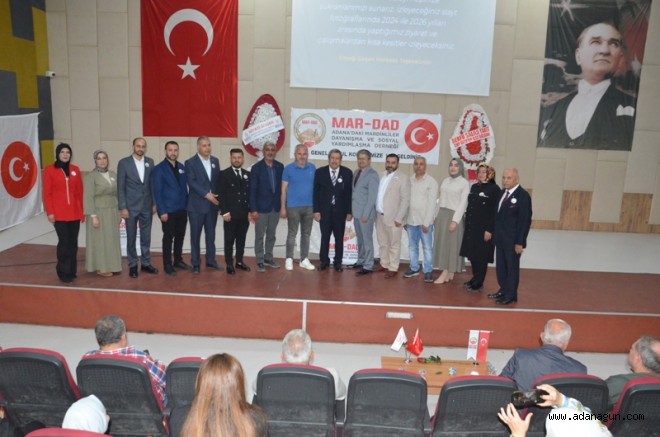 MAR-DAD’ın Yeni Başkanı Halil Arslan Oldu