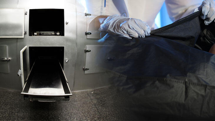 Morgda yanlış otopsi kavgası! Keserle polise direndi