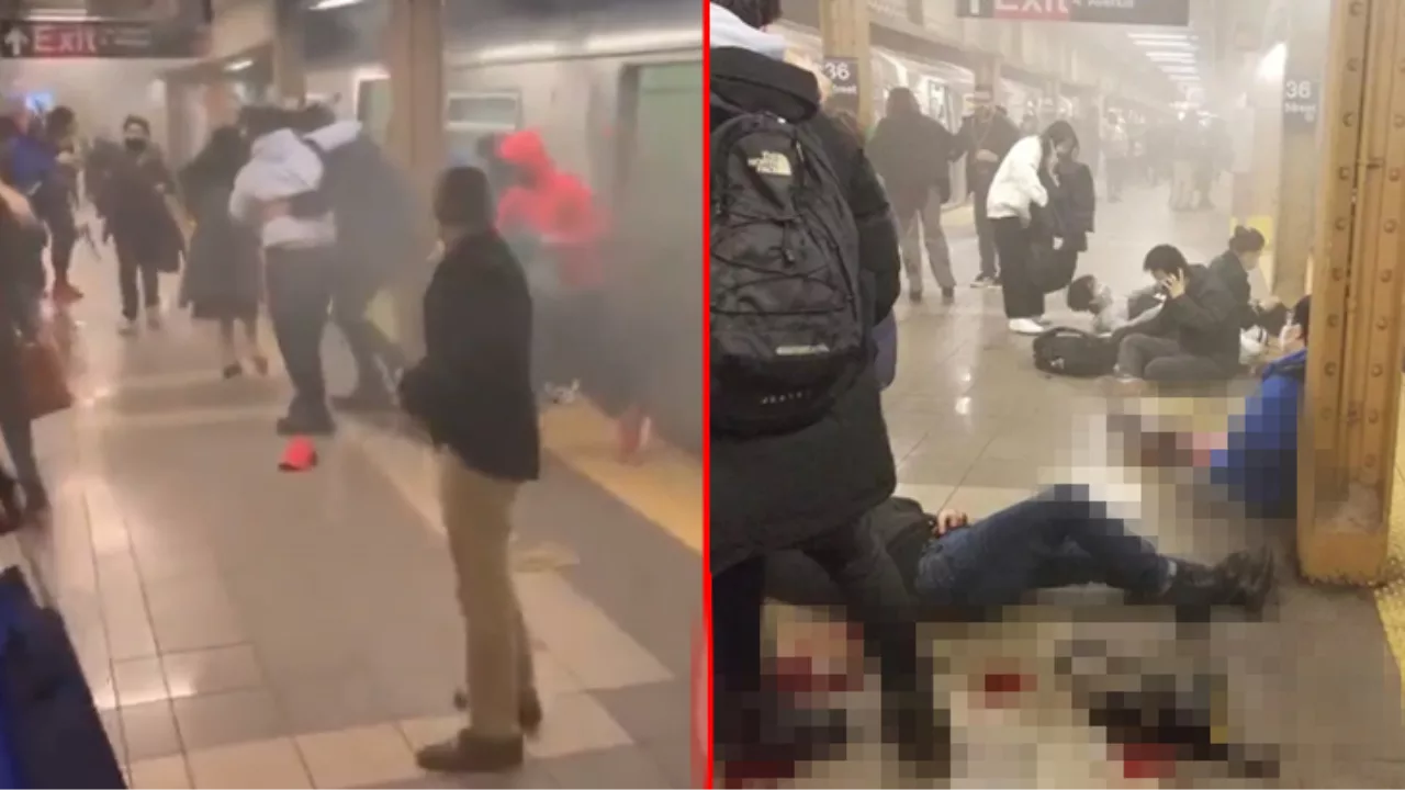 New York metrosunu kana bulayan saldırganın kimliği tespit edildi! Polis yakalayana 50 bin dolar ödül verecek
