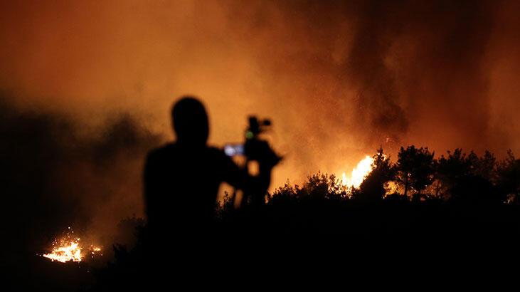 Osmaniye'de orman yangını! Köylüler bölgeden taşındı