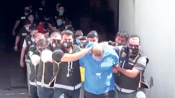 Peker bağlantılı 9 kişi yağmadan tutuklandı