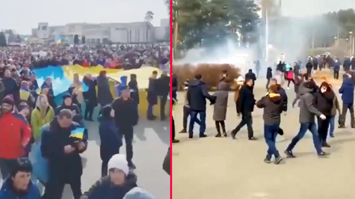Rusya iyice gözünü kararttı! Ukrayna'da sivillere ateş açıp belediye başkanını kaçırdılar
