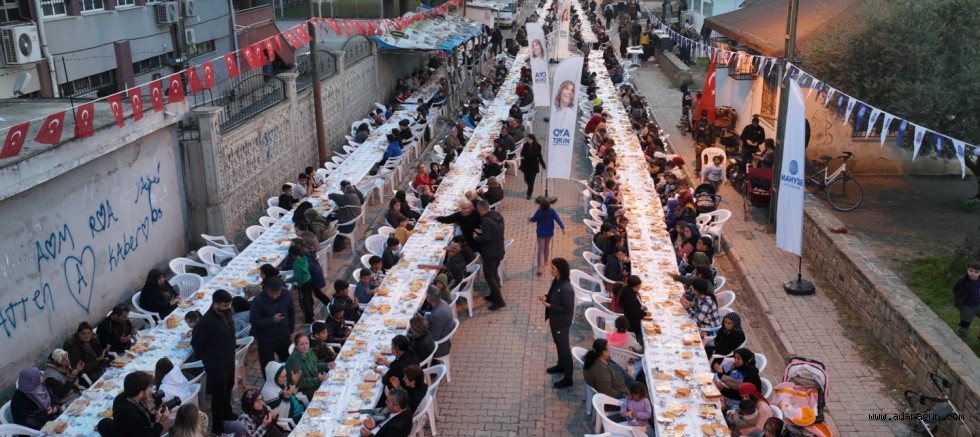 SEYHAN BELEDİYESİ’NDEN YEŞİLYUVA MAHALLESİ’NDE GÖNÜLLERİ BULUŞTURAN İFTAR