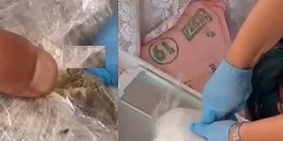 Adana'da aspiratör kutularından esrar çıktı