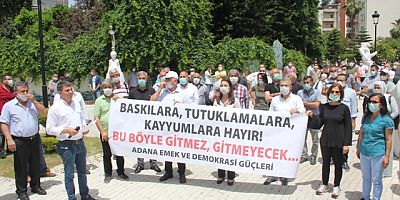 Adana’da belediyelere kayyum atanması ve Eren Yıldırım’ın tutuklanmasına tepki