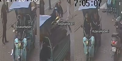 Adana'da bir hırsız aracı sahibiyle birlikte çaldı 