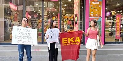 Adana'da kadınlardan Mahsa Amini protestosu