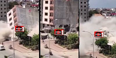 Adana’da Korkutan Yıkım: Kadın Son Anda Kurtuldu